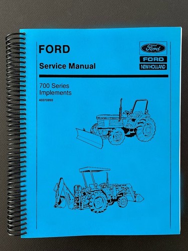 Ford new holland 700 - 700, series