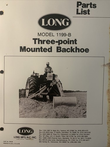 Long 1199 three point hitch - point,