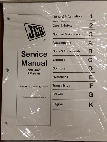 Jcb 3cx 4cx 214 - 4cx,, 214,