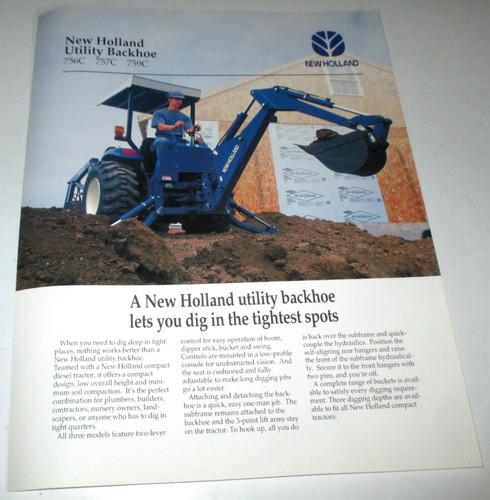 New holland 756c 757c - new, 759
